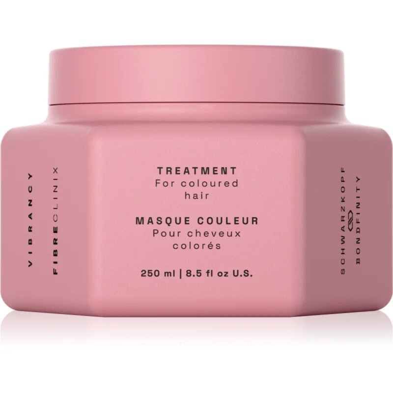 Schwarzkopf Professional Fibre Clinix Vibrancy Treatment regenerační maska pro barvené vlasy 250 ml