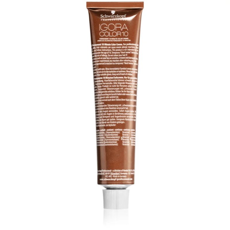 Schwarzkopf Professional IGORA Color 10 permanentní barva na vlasy odstín 8-4 Light Blonde Beige 60 ml
