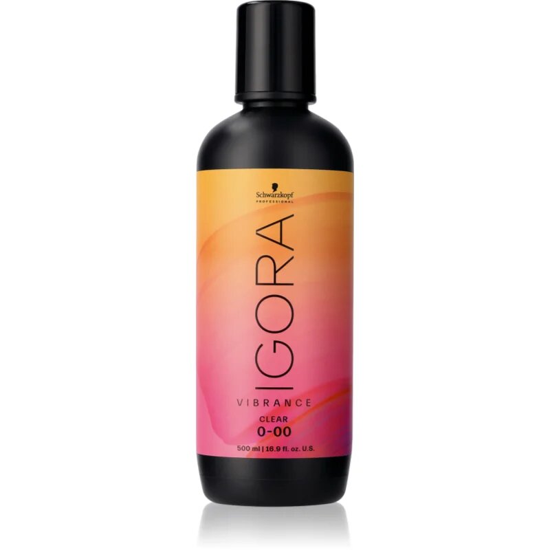 Schwarzkopf Professional IGORA New Vibrance péče zvýrazňující lesk barvených vlasů Clear 0-00 500 ml