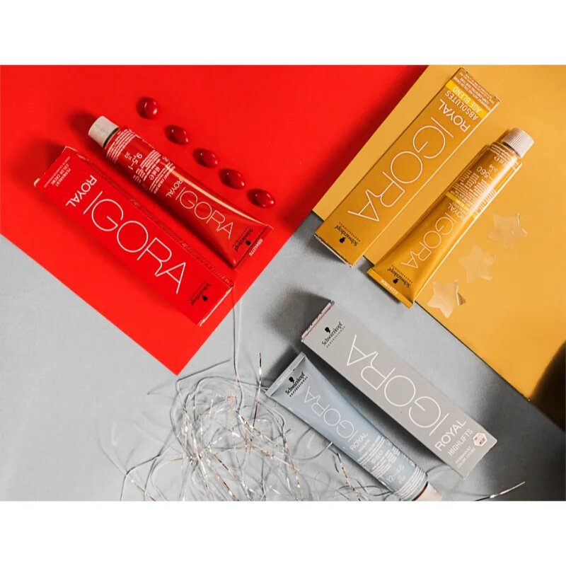 Schwarzkopf Professional IGORA Royal Absolutes Age Blend barva na vlasy odstín 8-140 Light Blonde Cendré Beige Natural 60 ml