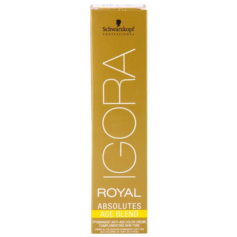 Schwarzkopf Professional IGORA Royal Absolutes Age Blend barva na vlasy odstín 8-140 Light Blonde Cendré Beige Natural 60 ml