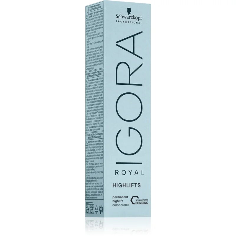 Schwarzkopf Professional IGORA Royal Highlifts barvicí krém pro studené odstíny blond odstín 12-21 60 ml