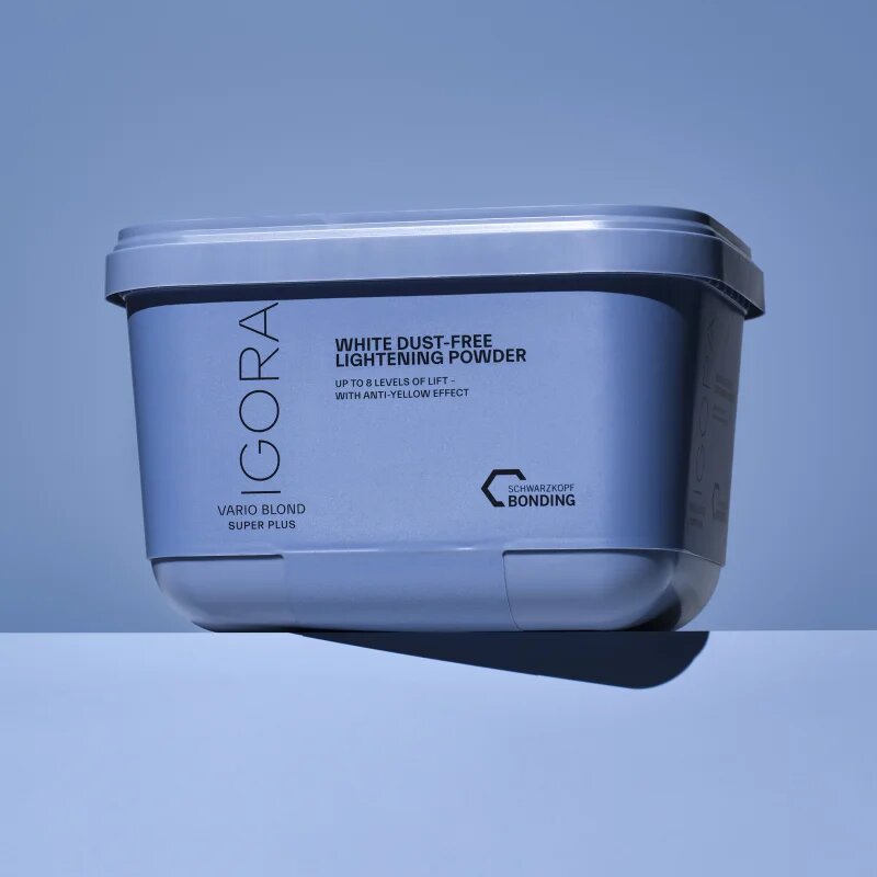 Schwarzkopf Professional IGORA Vario Blond Super Plus zesvětlující pudr pro blond vlasy 450 g