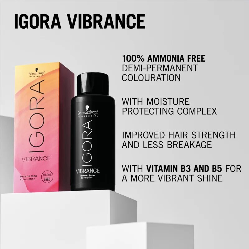 Schwarzkopf Professional IGORA Vibrance demipermanentní barva na vlasy odstín 9-7 60 ml