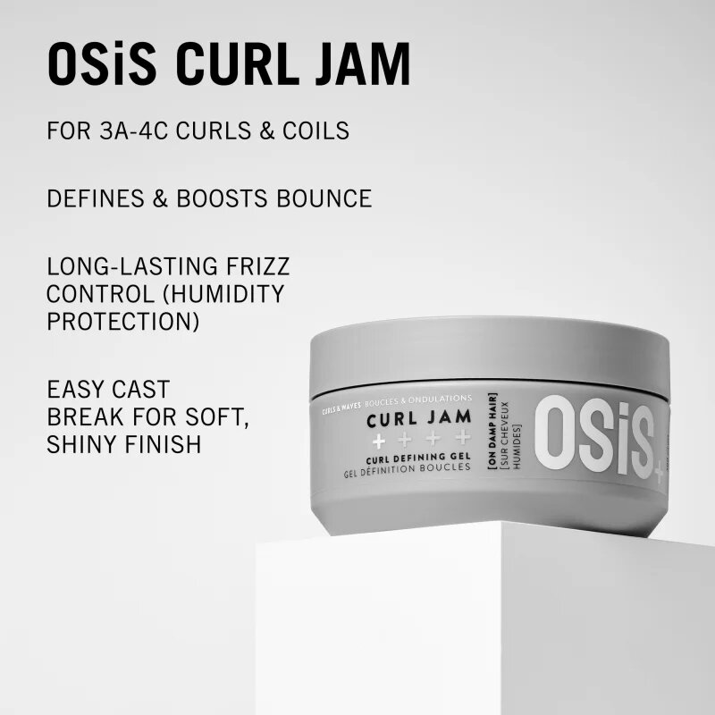 Schwarzkopf Professional Osis+ Curl Jam stylingový gel pro vlnité a kudrnaté vlasy 300 ml