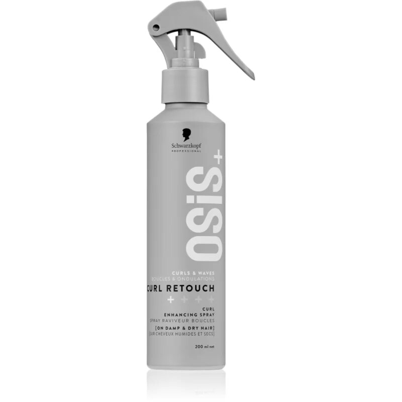 Schwarzkopf Professional Osis+ Curl Retouch sprej na vlasy pro vlnité a kudrnaté vlasy 200 ml