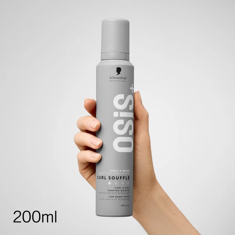 Schwarzkopf Professional Osis+ Curl Soufflé tvarující pěna pro vlnité a kudrnaté vlasy 200 ml