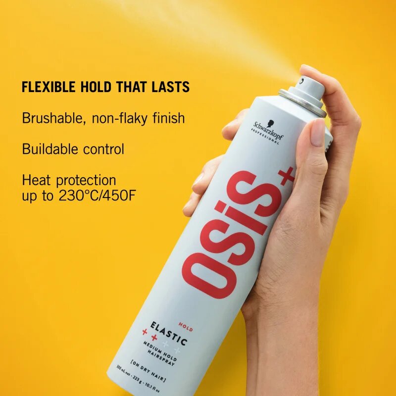 Schwarzkopf Professional Osis+ Elastic sprej na vlasy se střední fixací 300 ml
