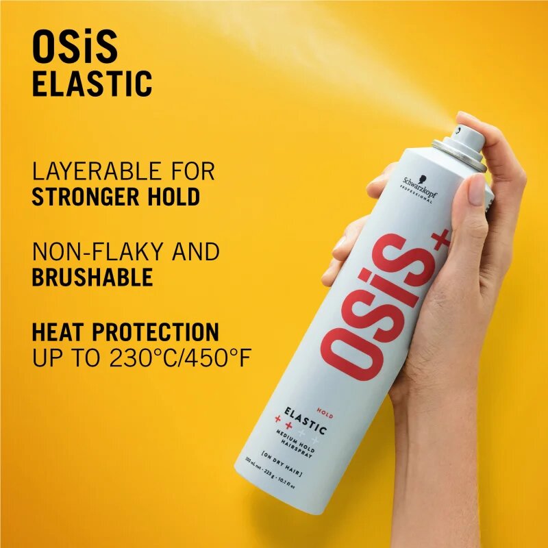 Schwarzkopf Professional Osis+ Elastic sprej na vlasy se střední fixací 500 ml