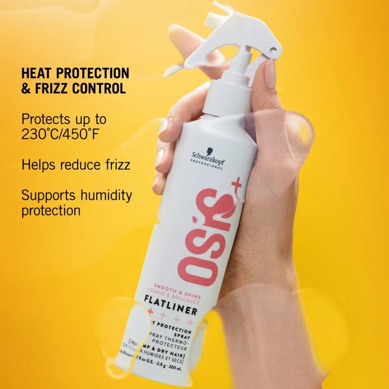 Schwarzkopf Professional Osis+ Flatliner sprej pro ochranu vlasů před teplem 200 ml