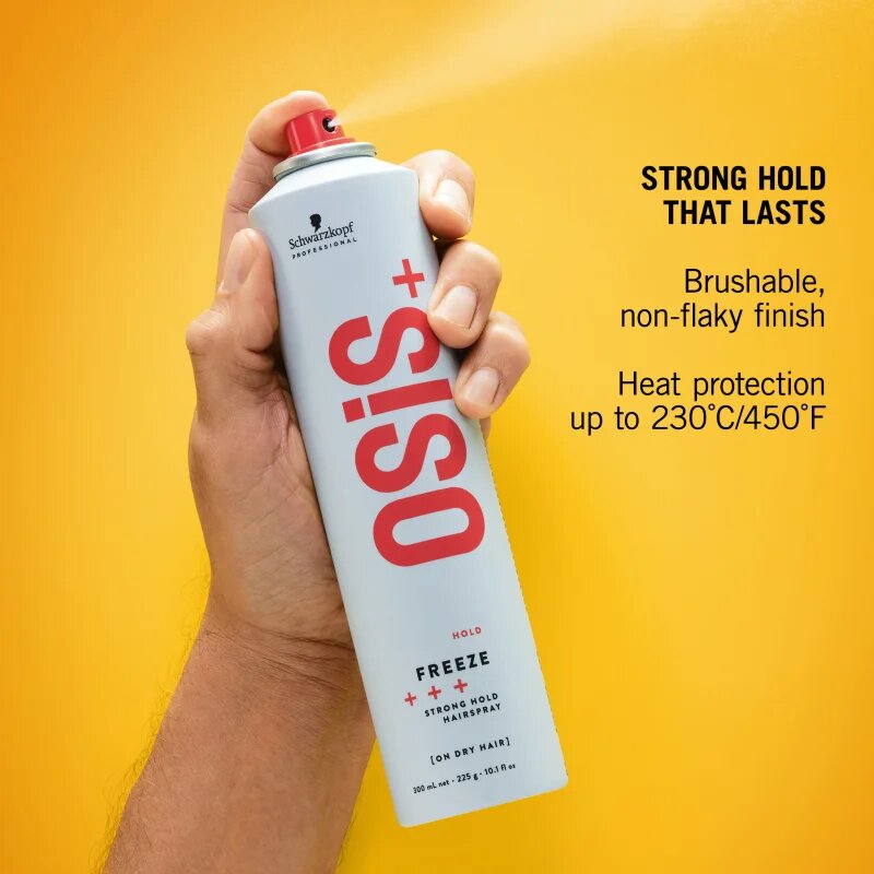 Schwarzkopf Professional Osis+ Freeze lak na vlasy se silnou fixací 300 ml