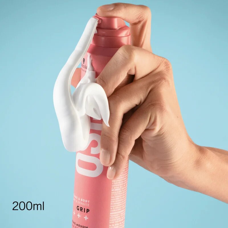 Schwarzkopf Professional Osis+ Grip pěna na vlasy ultra silná fixace 200 ml
