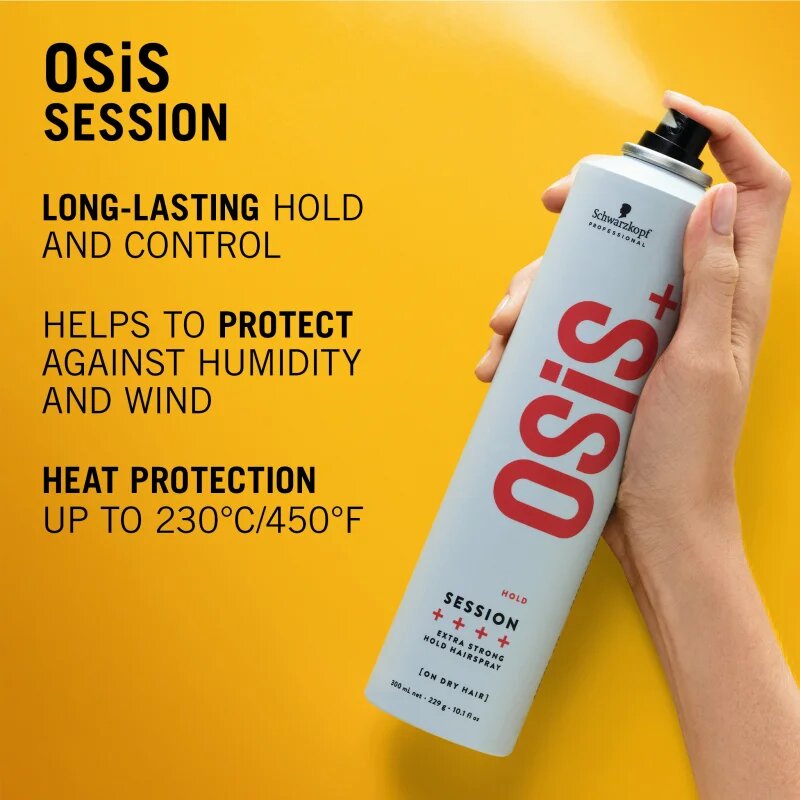 Schwarzkopf Professional Osis+ Session lak na vlasy s extra silnou fixací 500 ml