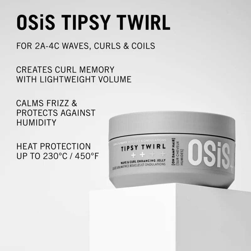 Schwarzkopf Professional Osis+ Tipsy Twirl gel na vlasy pro vlnité a kudrnaté vlasy 300 ml