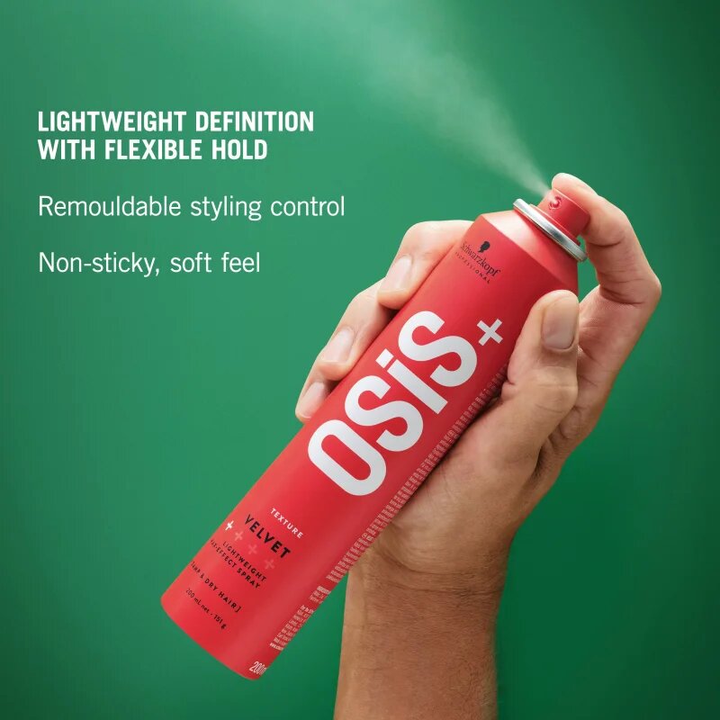 Schwarzkopf Professional Osis+ Velvet stylingový vosk ve spreji 200 ml
