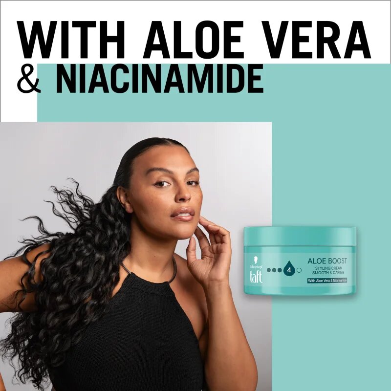 Schwarzkopf Taft Aloe Boost hydratační stylingový krém 100 ml