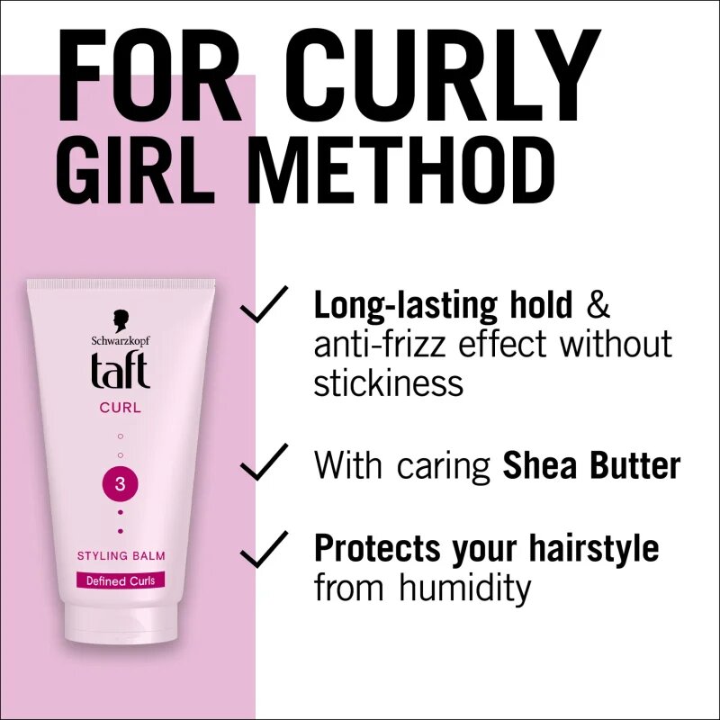 Schwarzkopf Taft Curl tvarující balzám pro kudrnaté vlasy 150 ml