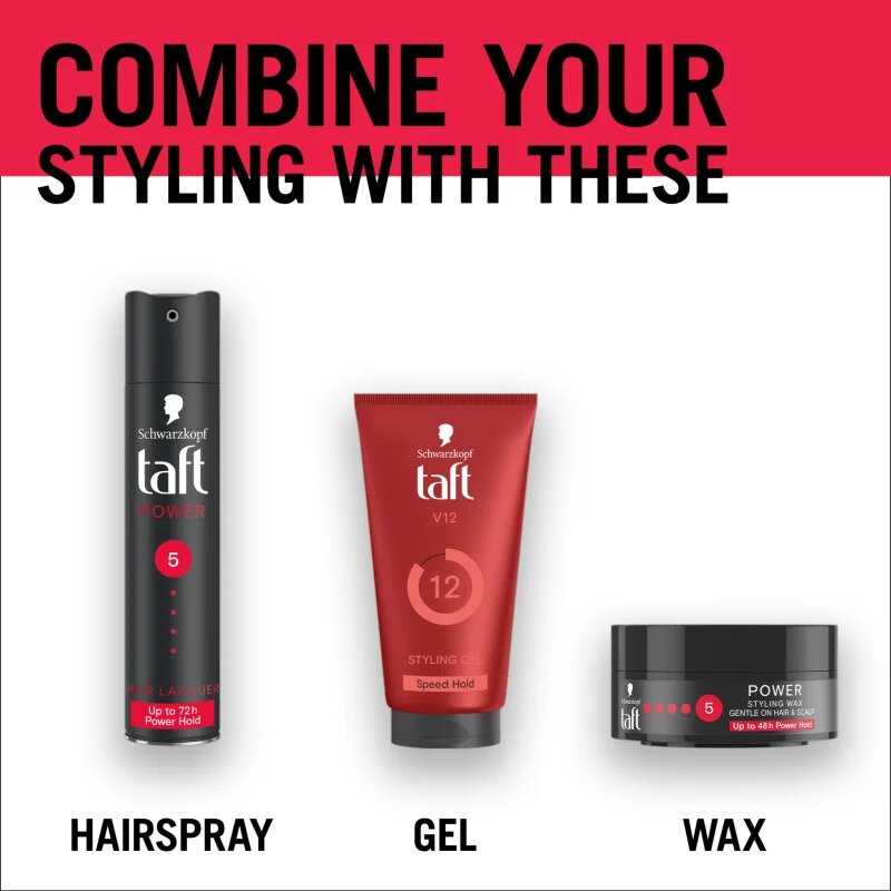 Schwarzkopf Taft Men gel na vlasy se silnou fixací 150 ml