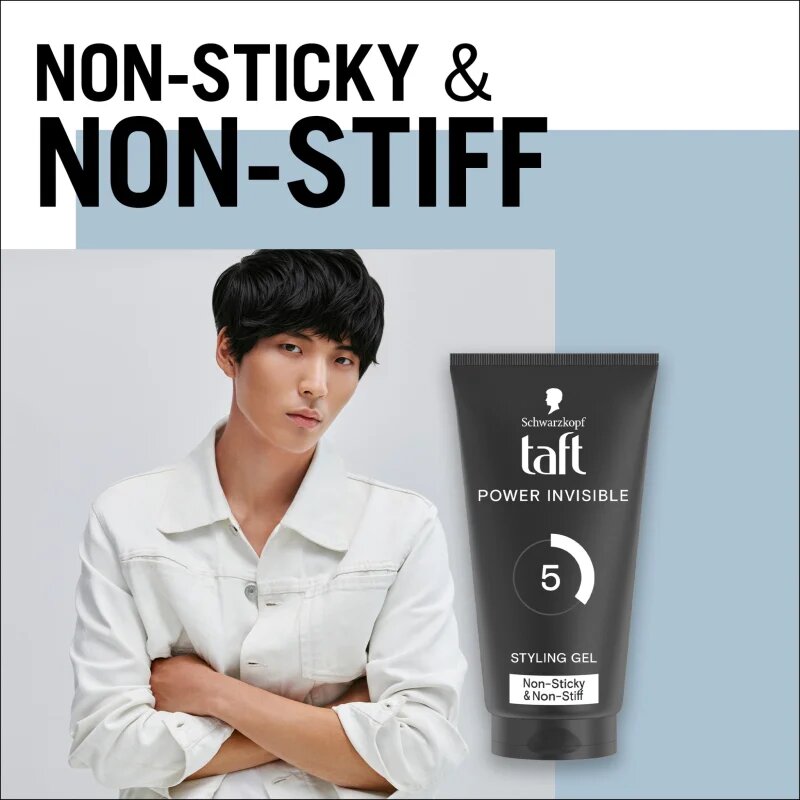 Schwarzkopf Taft Power Invisible gel na vlasy se silnou fixací 150 ml