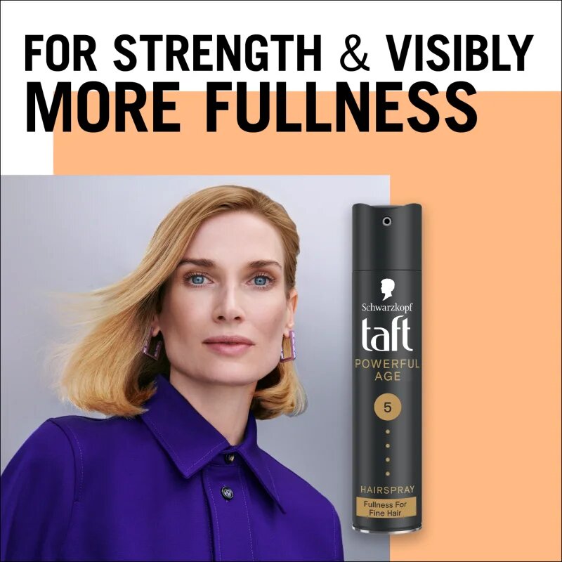 Schwarzkopf Taft Powerful Age lak na vlasy s extra silnou fixací 250 ml