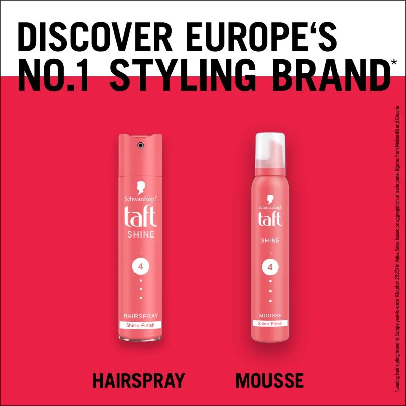 Schwarzkopf Taft Shine lak na vlasy s extra silnou fixací 250 ml