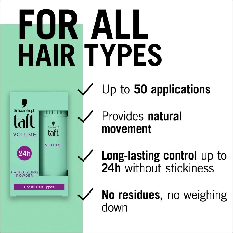 Schwarzkopf Taft Volume pudr na vlasy pro objem 10 g
