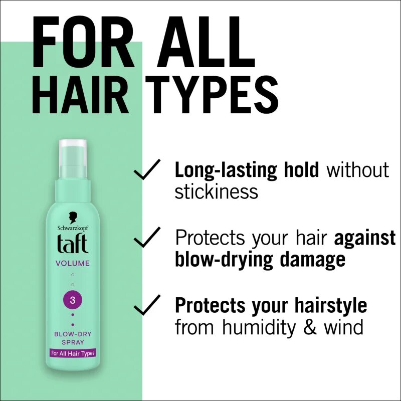 Schwarzkopf Taft Volume sprej na vlasy se střední fixací 150 ml