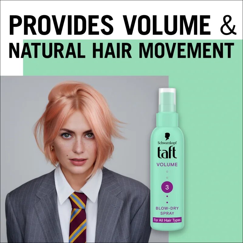 Schwarzkopf Taft Volume sprej na vlasy se střední fixací 150 ml