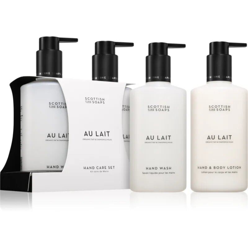 Scottish Fine Soaps Au Lait dárková sada na ruce