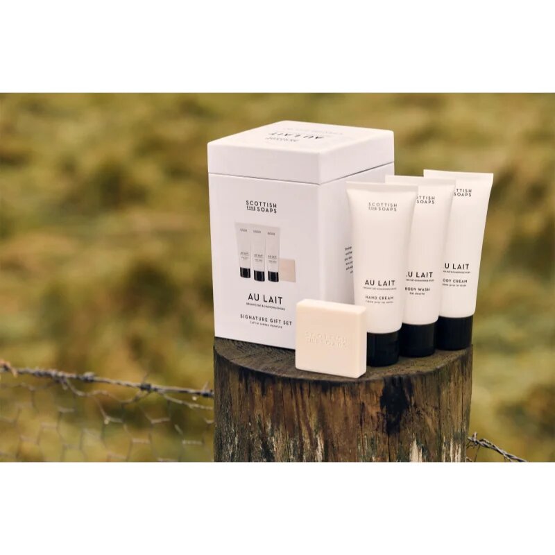 Scottish Fine Soaps Au Lait dárková sada na tělo