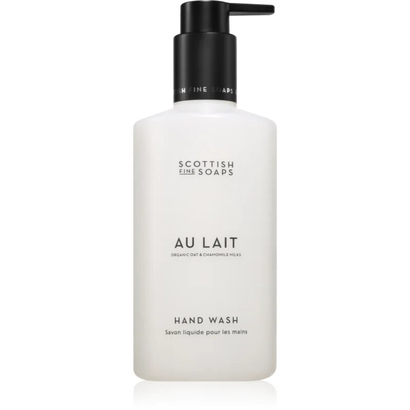 Scottish Fine Soaps Au Lait tekuté mýdlo s pumpičkou 300 ml
