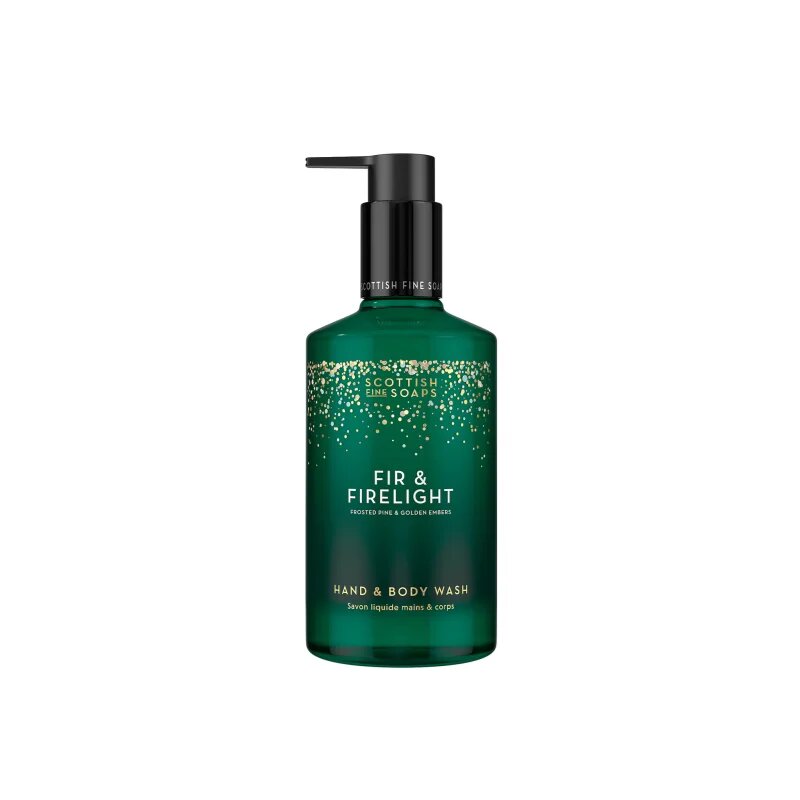 Scottish Fine Soaps Fir & Firelight mycí gel na ruce a tělo 300 ml