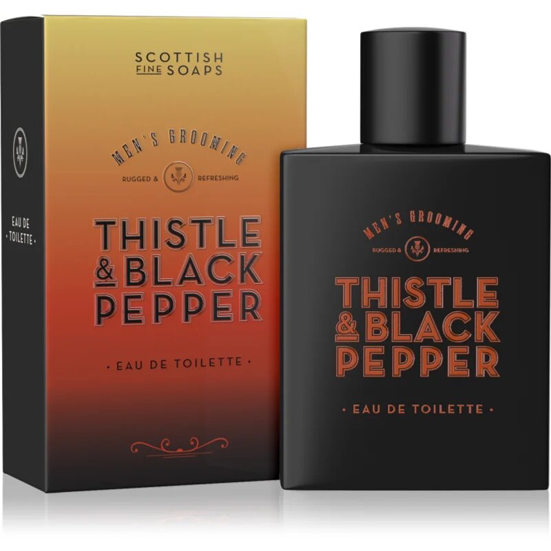 Scottish Fine Soaps Thistle & Black Pepper toaletní voda pro muže 100 ml
