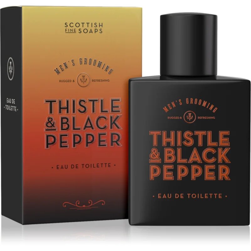Scottish Fine Soaps Thistle & Black Pepper toaletní voda pro muže 50 ml