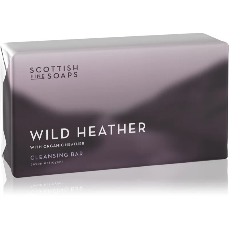 Scottish Fine Soaps Wild Heather čisticí tuhé mýdlo 220 g