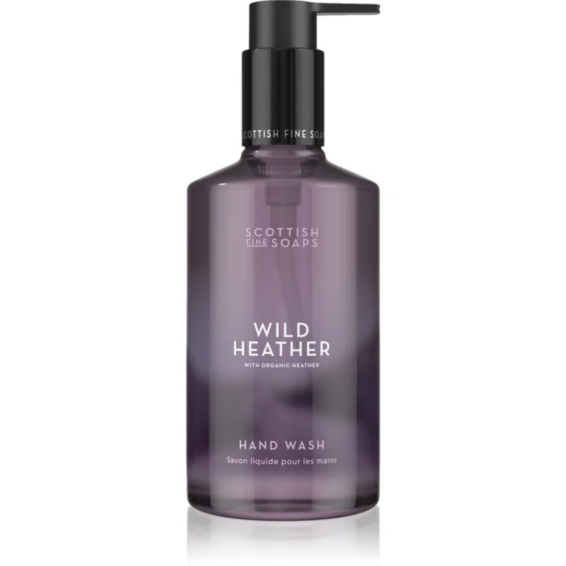 Scottish Fine Soaps Wild Heather Hand Wash tekuté mýdlo s pumpičkou 300 ml
