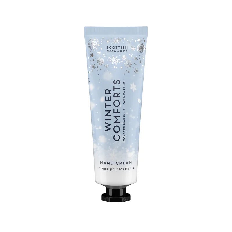 Scottish Fine Soaps Winter Comforts krém na ruce vůně Toasted Marshmallow & Caramel 30 ml