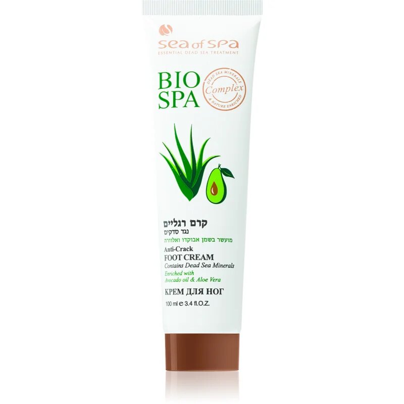 Sea of Spa Bio Spa krém na nohy s avokádem 100 ml