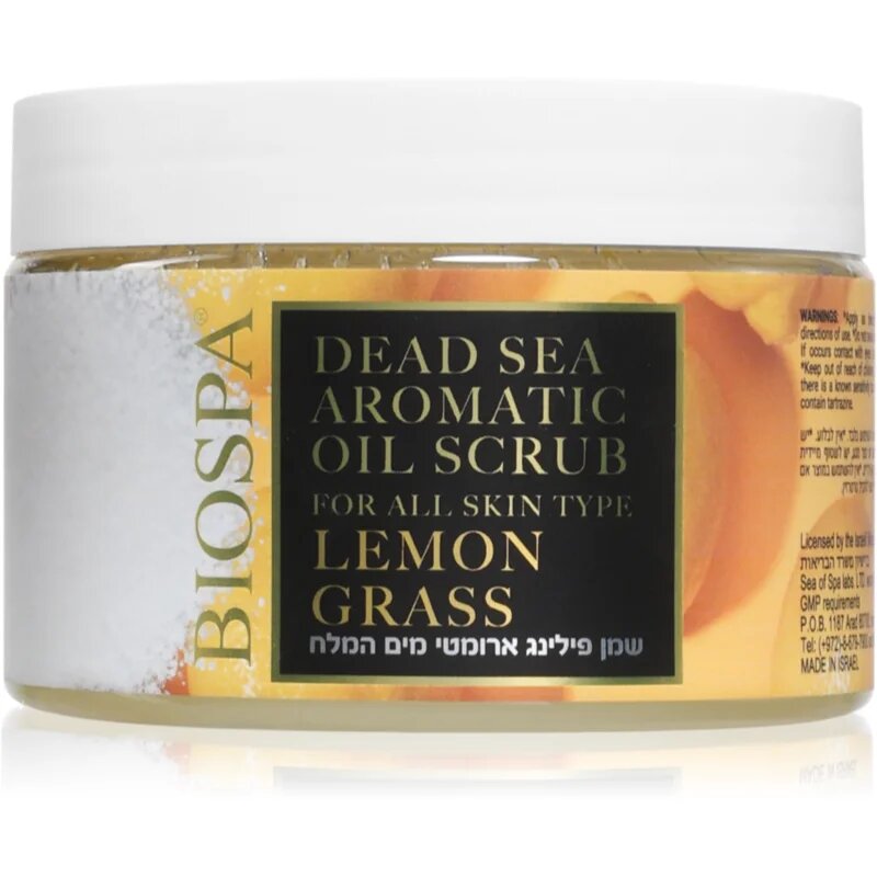 Sea of Spa Bio Spa Lemongrass zjemňující tělový peeling 350 ml