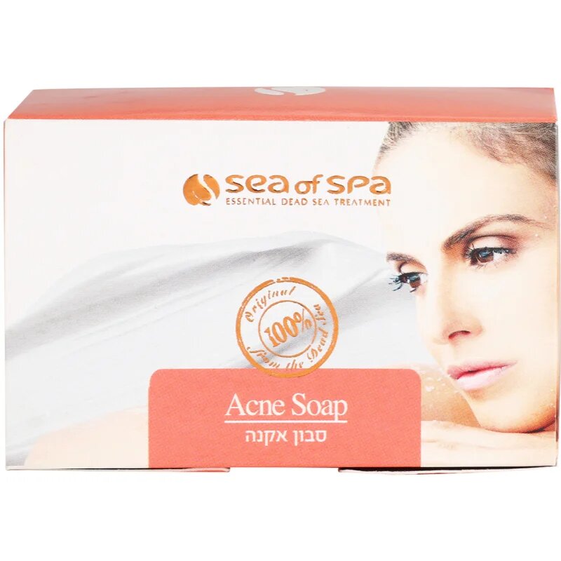 Sea of Spa Essential Dead Sea Treatment tuhé mýdlo proti akné 125 g