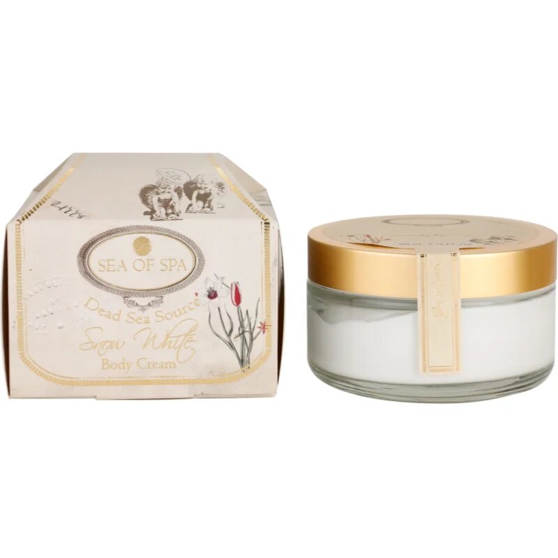 Sea of Spa Snow White tělový krém pro ženy 200 ml