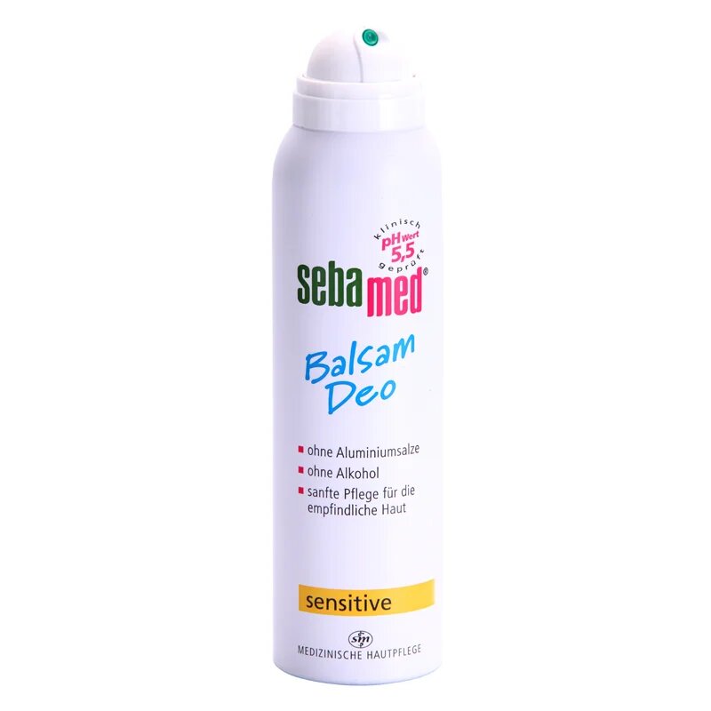 Sebamed Body Care Balsam Deo deodorant bez alkoholu a obsahu hliníku pro citlivou pokožku Sensitive 150 ml