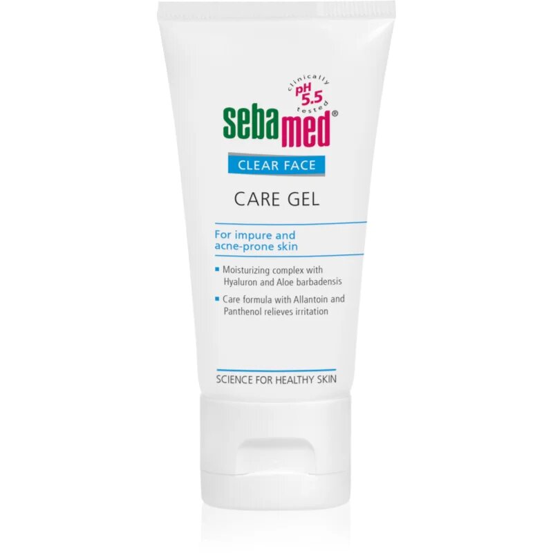Sebamed Clear Face Care Gel zvláčňující mycí gel na obličej 50 ml