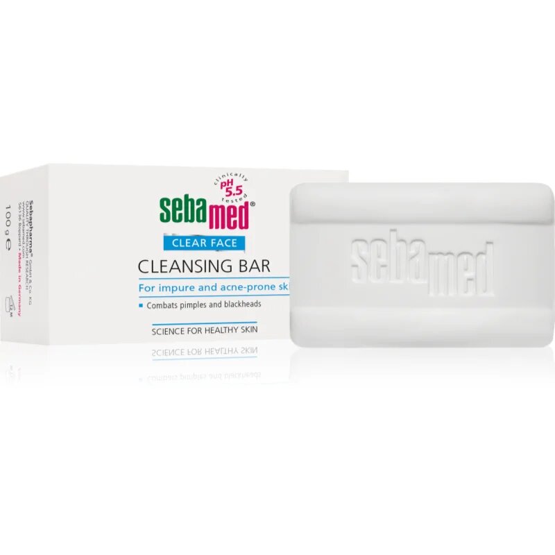 Sebamed Clear Face Cleansing Bar syndet pro problematickou pleť 100 g