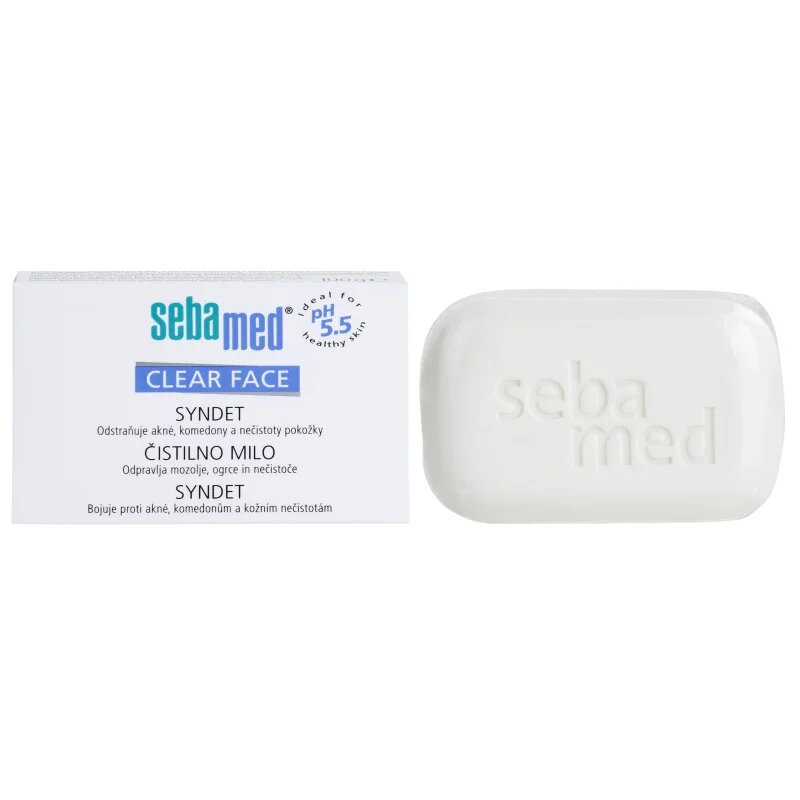 Sebamed Clear Face Cleansing Bar syndet pro problematickou pleť 100 g