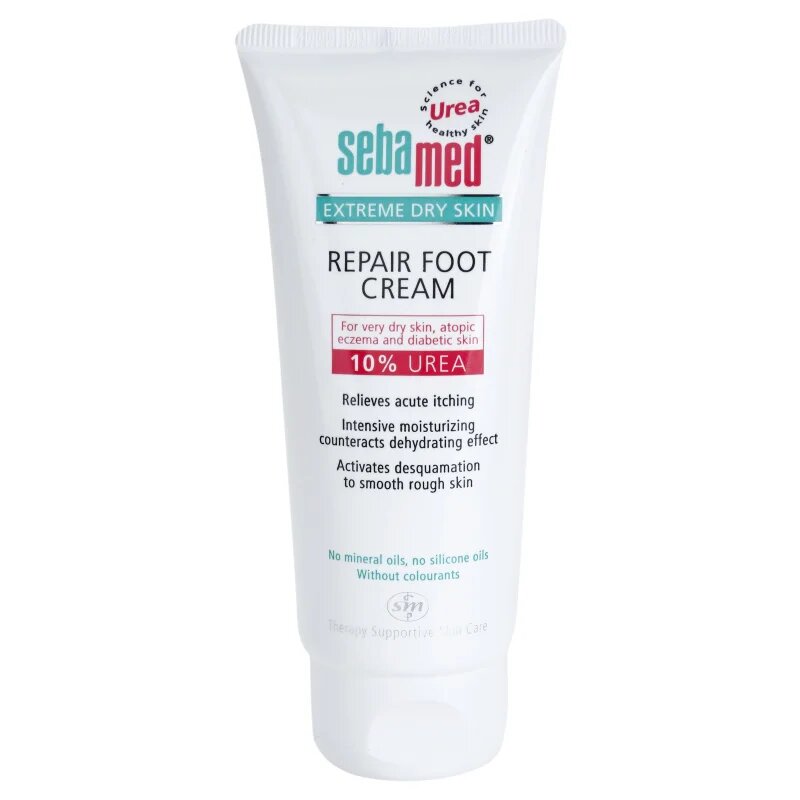 Sebamed Extreme Dry Skin regenerační krém na nohy 10% Urea 100 ml