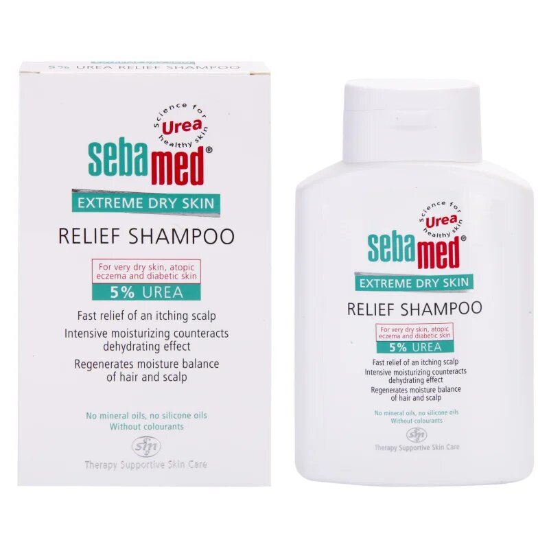Sebamed Extreme Dry Skin zklidňující šampon pro velmi suché vlasy 5% Urea 200 ml