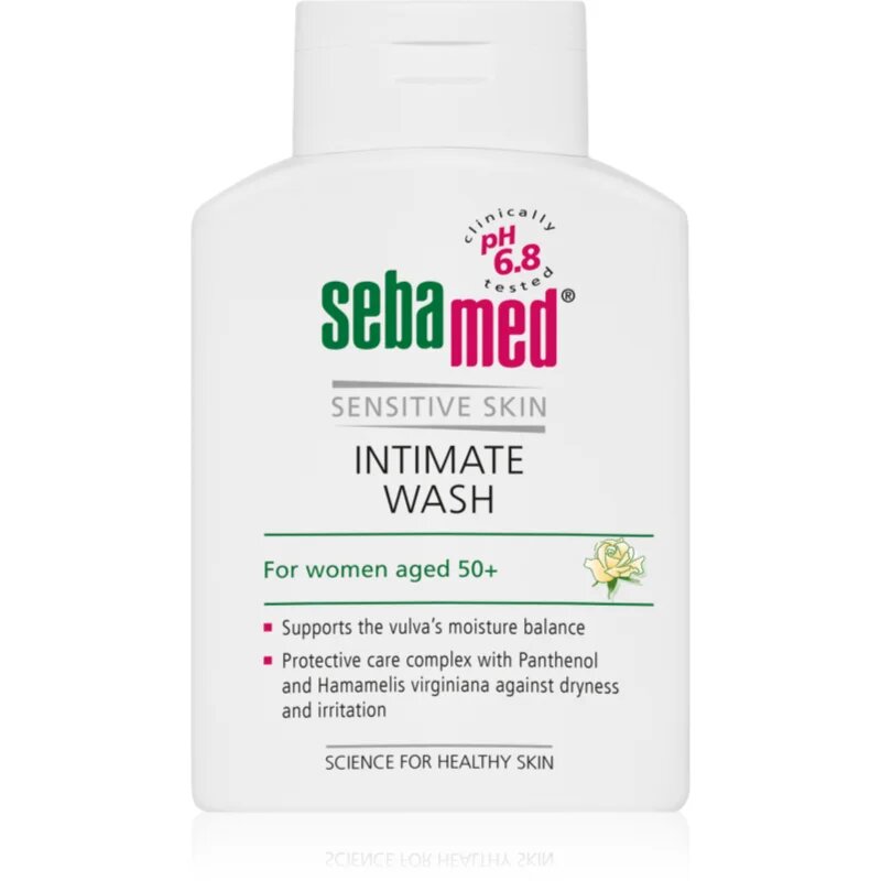 Sebamed Wash emulze pro intimní hygienu v období menopauzy pH 68 200 ml
