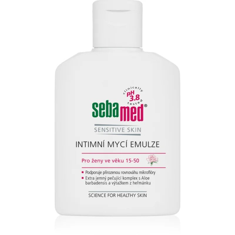 Sebamed Wash Intimate emulze pro intimní hygienu pH 38 50 ml