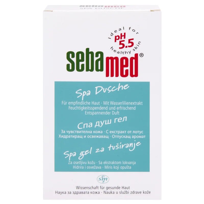 Sebamed Wash Sensitive skin sprchový gel Spa 200 ml